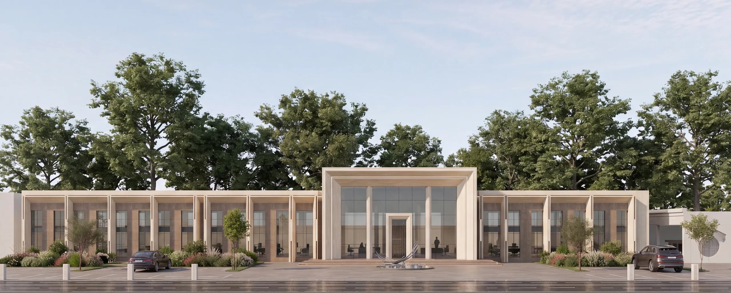 Business center in Andijan, 2