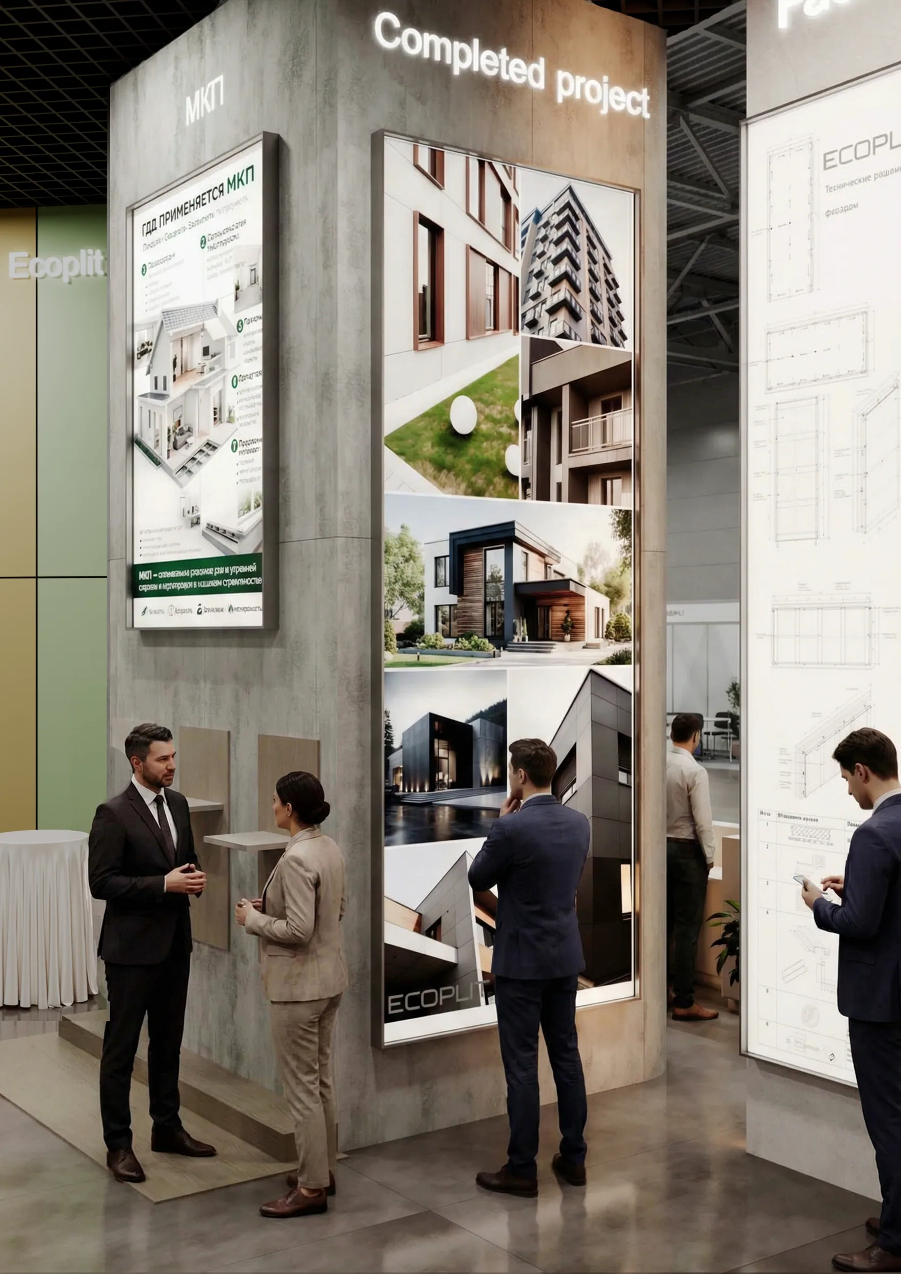Ecoplit stand at Uzbuild 2026, 5